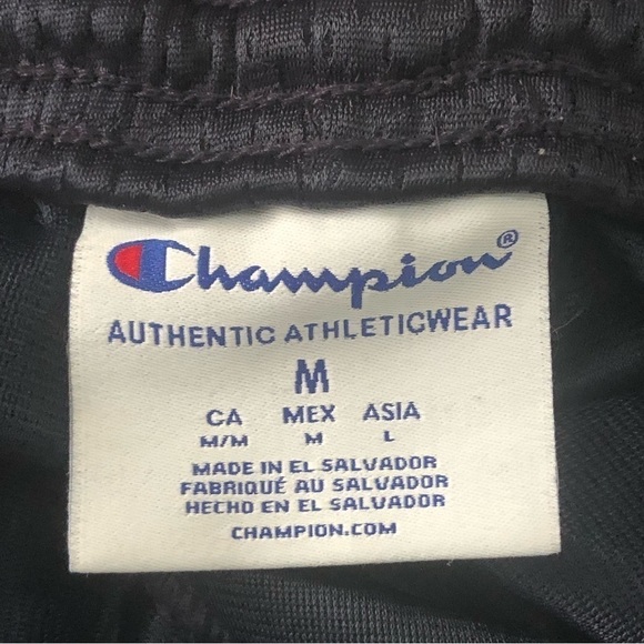 CHAMPION Size Med Navy Basketball Shorts - Picture 4 of 4